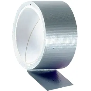 Repair tape BESK 9048573 38mm x 10m moisture-resistant silver