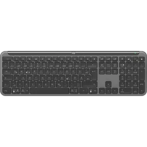 Logitech K950 Signature Slim tastatūra Office RF Wireless + Bluetooth QWERTZ Vācu Grafīta