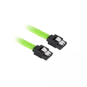 SATA Cable Sharkoon Sata 3 0.3m 7-pin Black Green