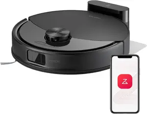 Roborock Q10 VF Robot Vacuum Cleaner Black with Wet Mopping 5200 mAh Battery 150 min Runtime 0.5 L Dust Capacity