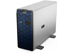 Torņa serveris Dell PowerEdge T560 ar Intel Xeon Silver 4510 2.4 GHz procesoru, 32 GB DDR5-SDRAM, 8 TB SAS HDD krātuvi un 1100 W barošanas avotu