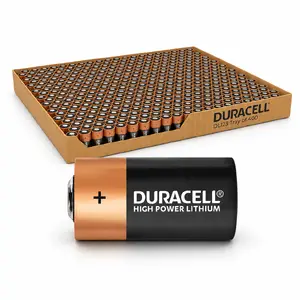 Duracell DL123A CR123A Litija baterija 3V 1550mAh bez iepakojuma