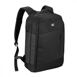 Laptop Backpack MACLEAN RS204 B Black Waterproof 15.6-inch 17L Polyester