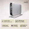 Mill SG2000LED Electric Convector Heater, 2000W, White, IPX4, for rooms up to 28 m², 3 power levels, and LED thermostat Photo 2