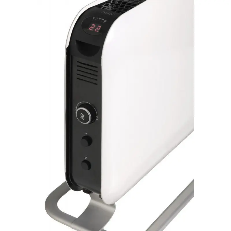 Mill SG2000LED Electric Convector Heater, 2000W, White, IPX4, for rooms up to 28 m², 3 power levels, and LED thermostat Photo 9