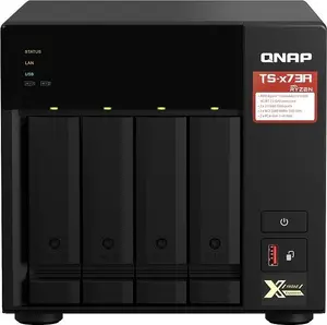 NAS QNAP TS-473A Tower Ryzen Embedded V1500B 8 ГБ DDR4 0 ТБ