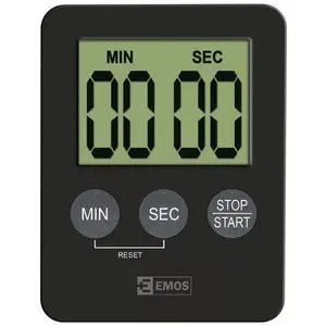 Kitchen timer EMOS E0202 — up to 99 minutes 59 seconds countdown, digital, compact