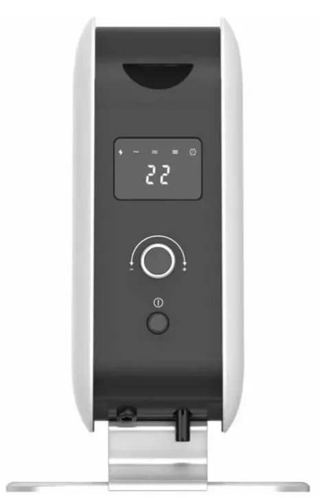 Электрический конвектор Mill CO2200LEDMAX, 2200 Вт, белый, IPX4, для помещений площадью до 30 м², 3 уровня мощности, термостат со светодиодным дисплеем Photo 9