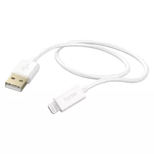 Кабель Lightning Hama 00201581 1.5м 2.4А Белый