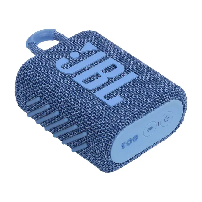Стерео портативная колонка JBL Go 3 Eco JBLGO3ECOBLU Photo 8